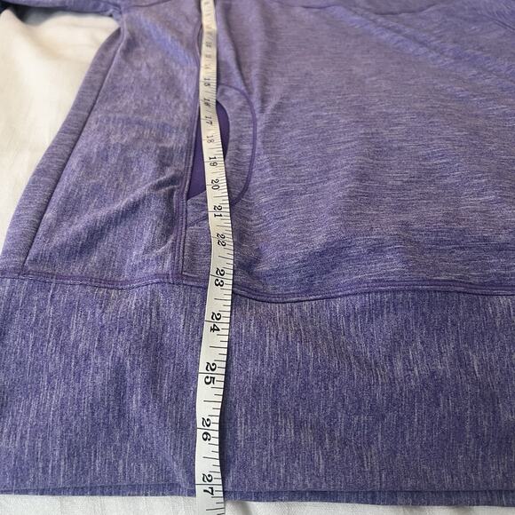 PrAna Women’s Ember Sweatshirt Cowl Neck Size‎ M Purple - Picture 8 of 8